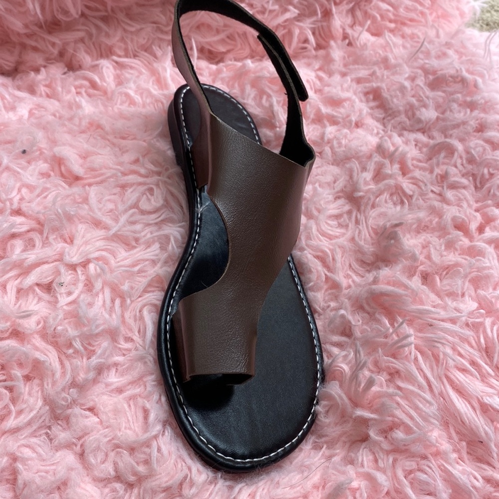 Brown sandals